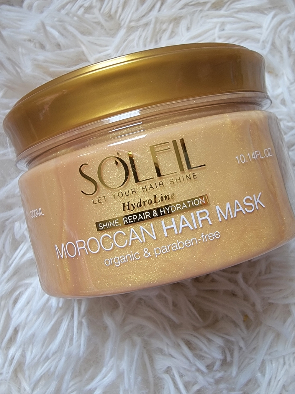Soleil HydroLine Moroccan Hair Mask - Gold